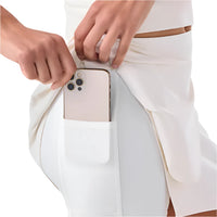 WOMEN'S TAVI ACTIVE ASYMMETRICAL SKORT | COCONUT