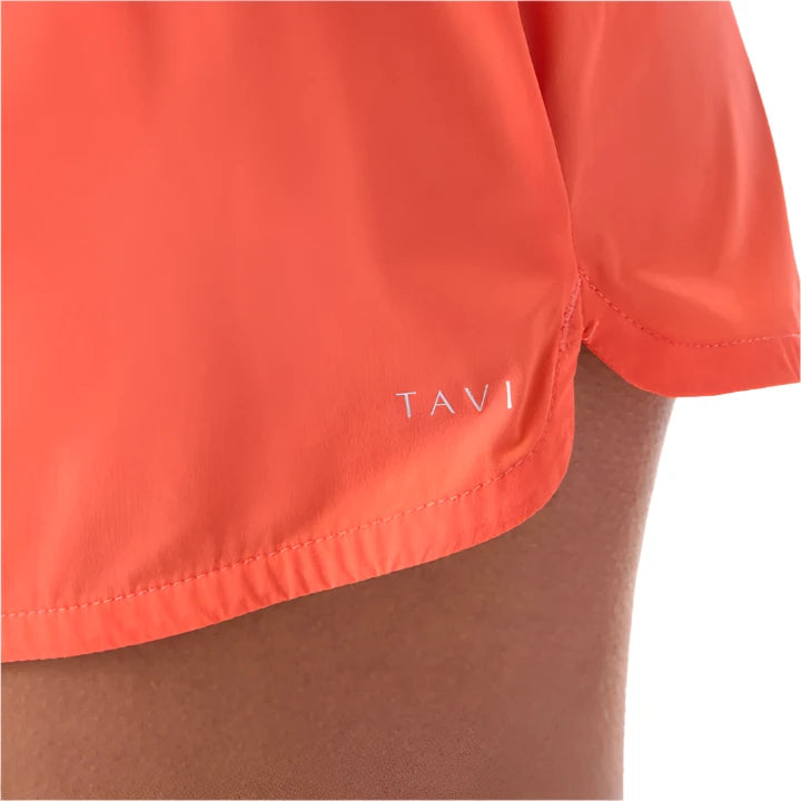 WOMEN'S TAVI SPORT SHORT | HOT CORAL