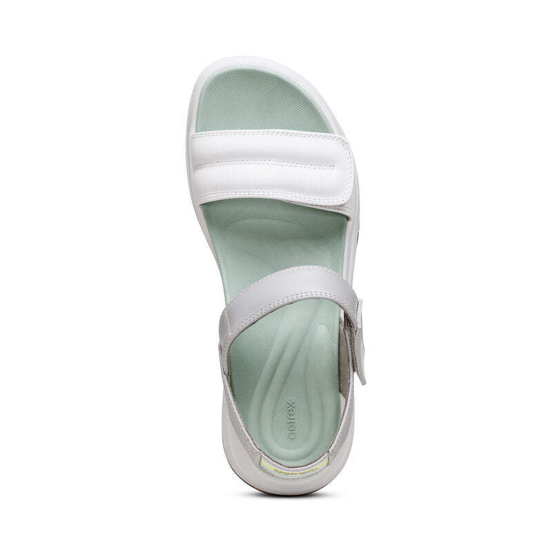 WOMEN'S AETREX WHIT SPORT SANDAL | MINT WHITE