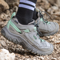 WOMEN'S KEEN TARGHEE IV WATERPROOF | STEEL GREY / LILY PAD