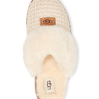 WOMEN'S UGG COZY KNIT SLIPPER | CREAM