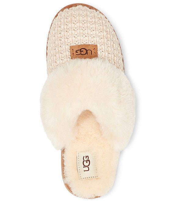 WOMEN'S UGG COZY KNIT SLIPPER | CREAM