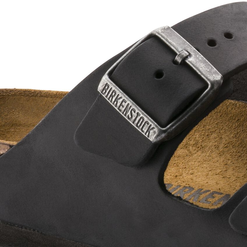 UNISEX BIRKENSTOCK ARIZONA LEATHER | BLACK