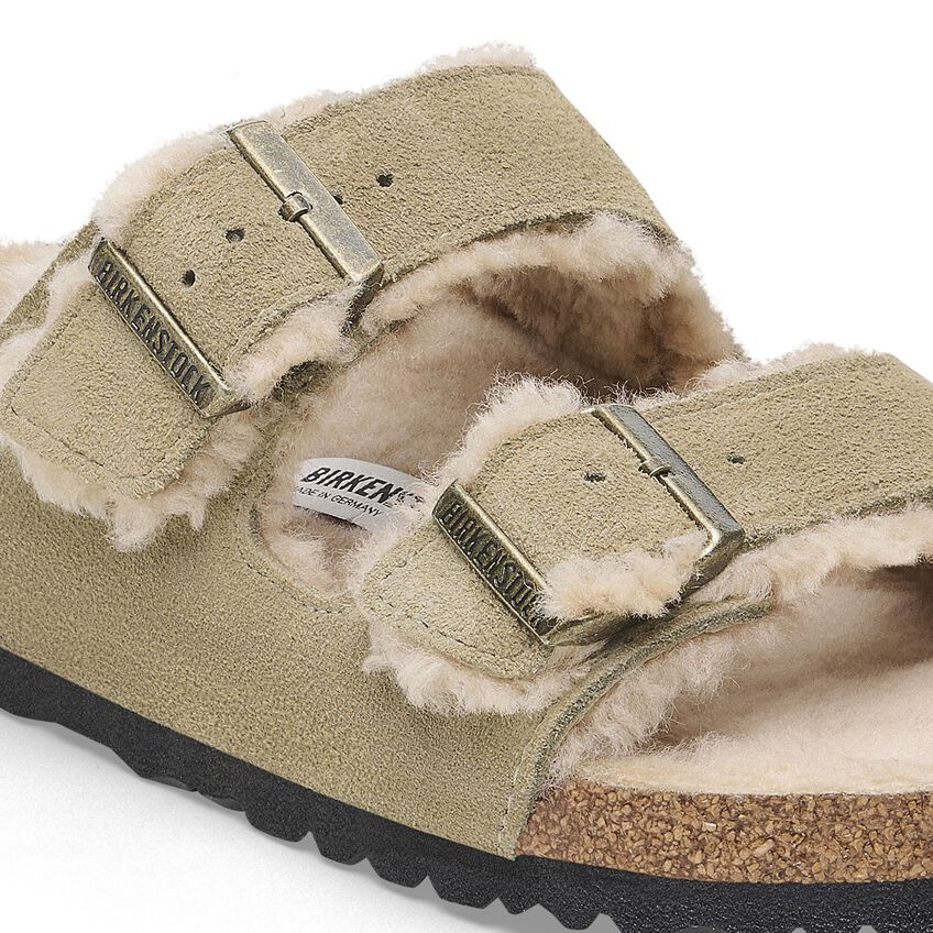 UNISEX BIRKENSTOCK ARIZONA SHEARLING | TAUPE