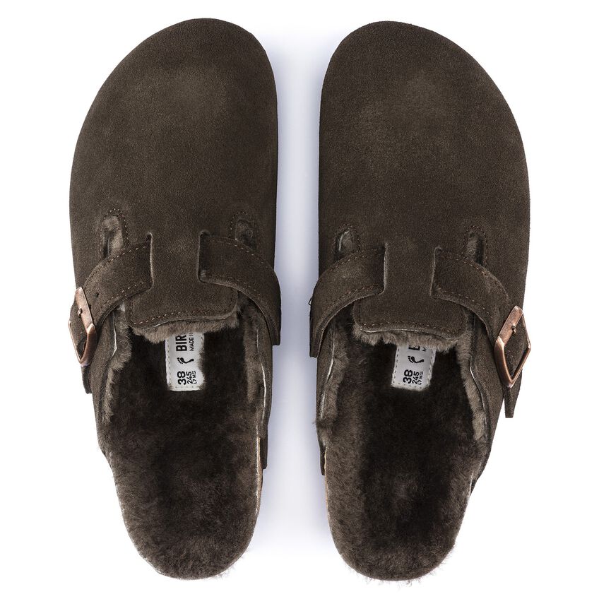 UNISEX BIRKENSTOCK BOSTON SHEARLING | MOCCA