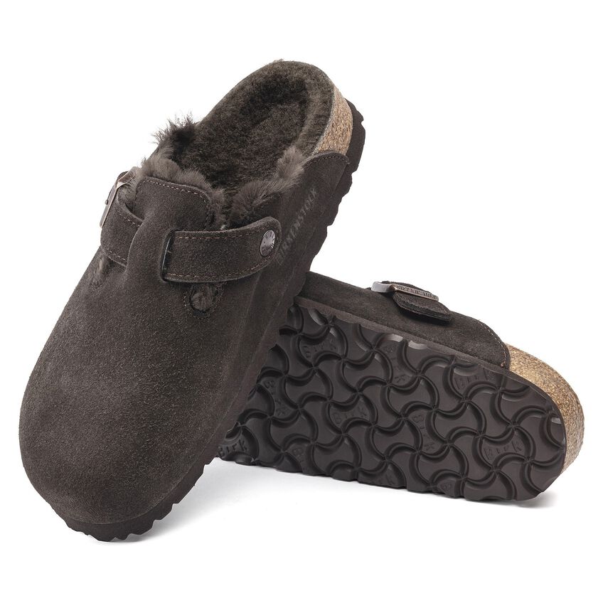 UNISEX BIRKENSTOCK BOSTON SHEARLING | MOCCA