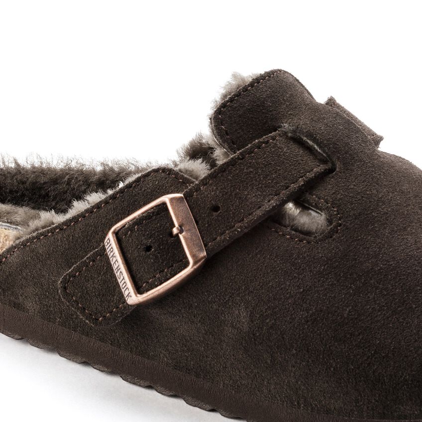 UNISEX BIRKENSTOCK BOSTON SHEARLING | MOCCA