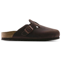 UNISEX BIRKENSTOCK BOSTON SOFT FOOT BED | HABANA LEATHER