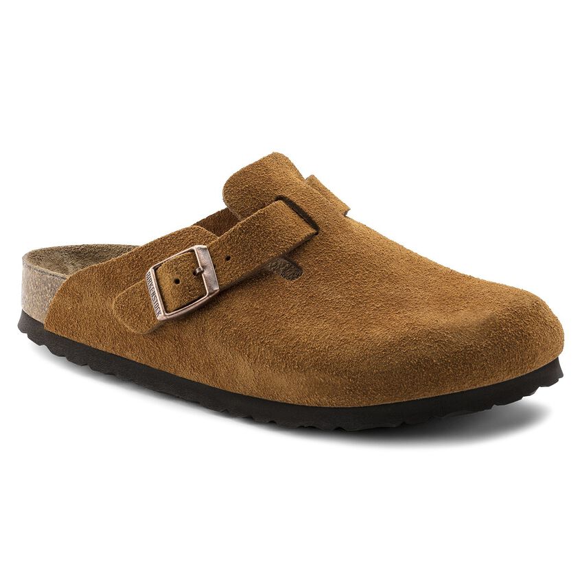 UNISEX BIRKENSTOCK BOSTON SOFT FOOT BED | MINK