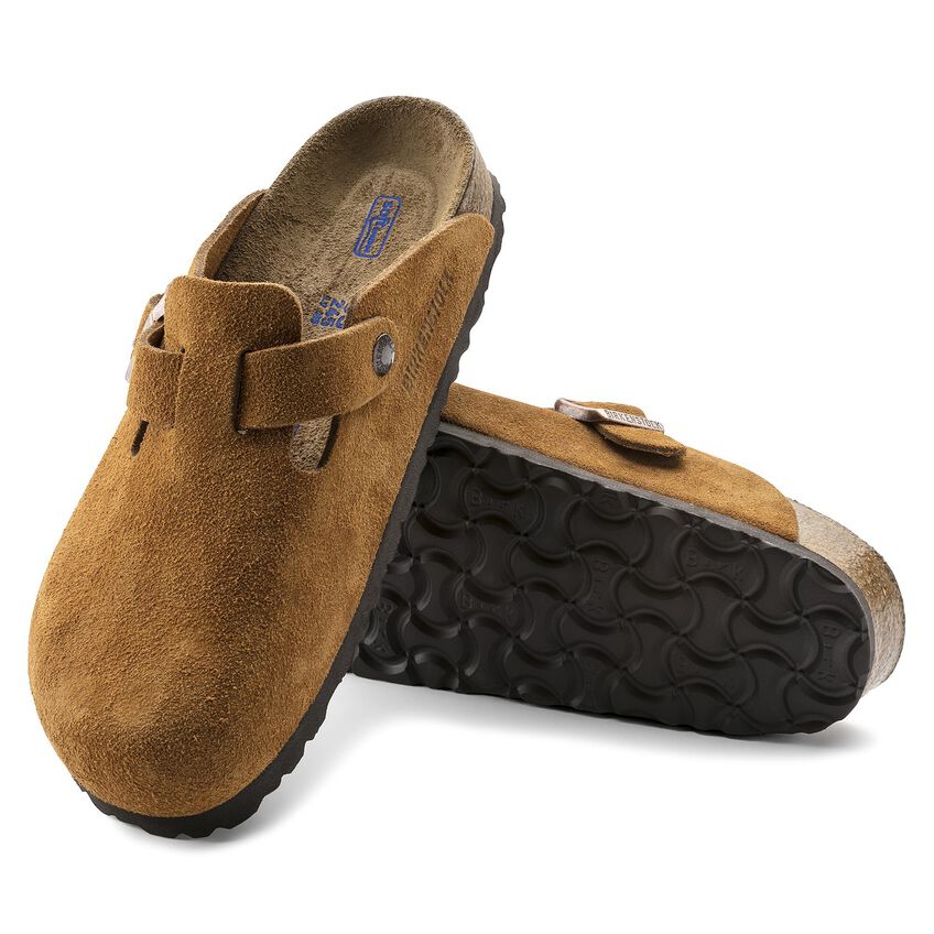 UNISEX BIRKENSTOCK BOSTON SOFT FOOT BED | MINK