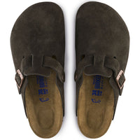 UNISEX BIRKENSTOCK BOSTON SOFT FOOT BED | MOCHA