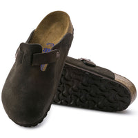 UNISEX BIRKENSTOCK BOSTON SOFT FOOT BED | MOCHA