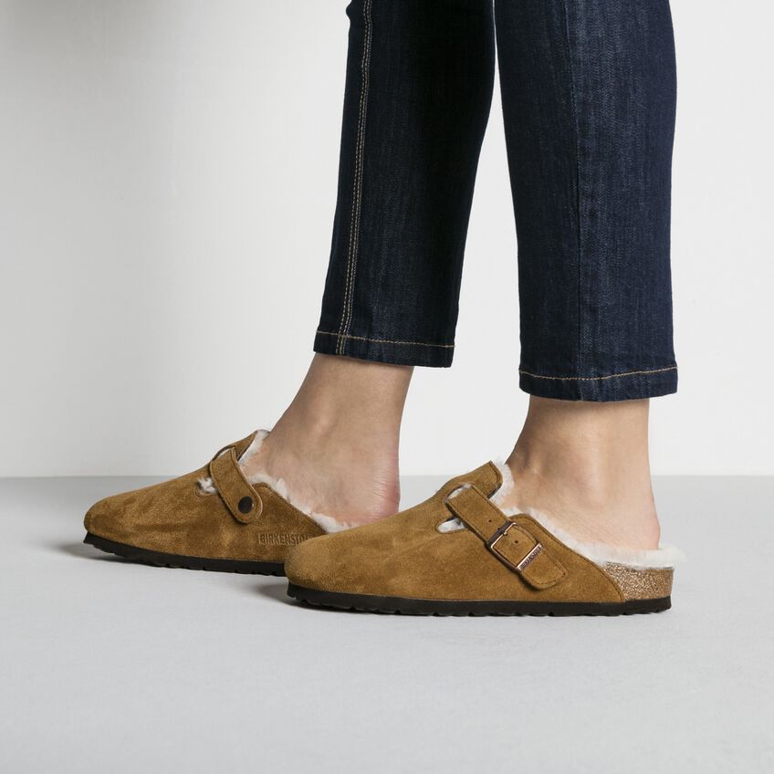 UNISEX BIRKENSTOCK BOSTON SHEARLING | MINK