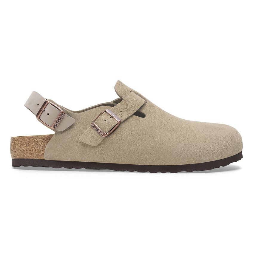 UNISEX BIRKENSTOCK TOKIO II CLOG | TAUPE – Randy's Shoes