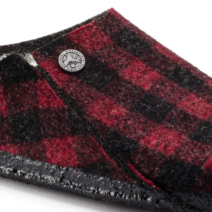 UNISEX BIRKENTOCK ZERMATT SHEARLING | RED PLAID