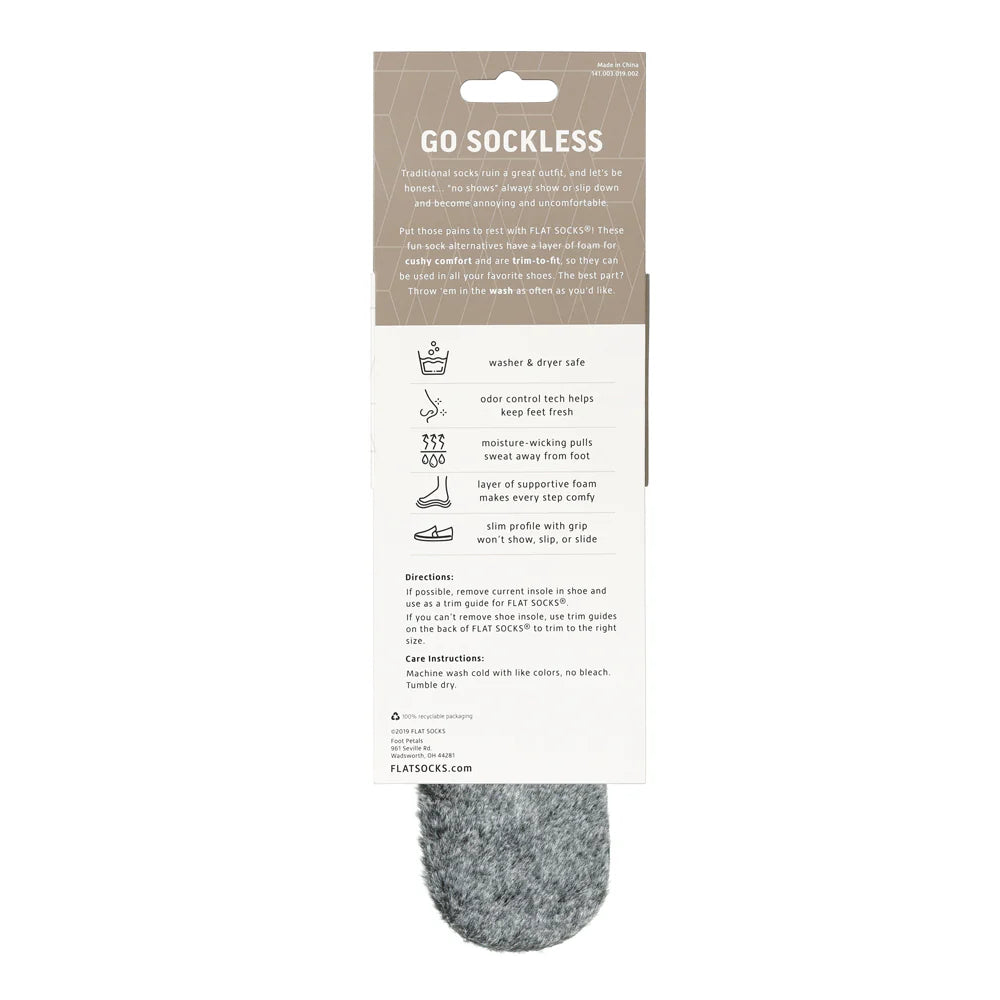 UNISEX FLAT SOCKS FAUX FUR | KOALA