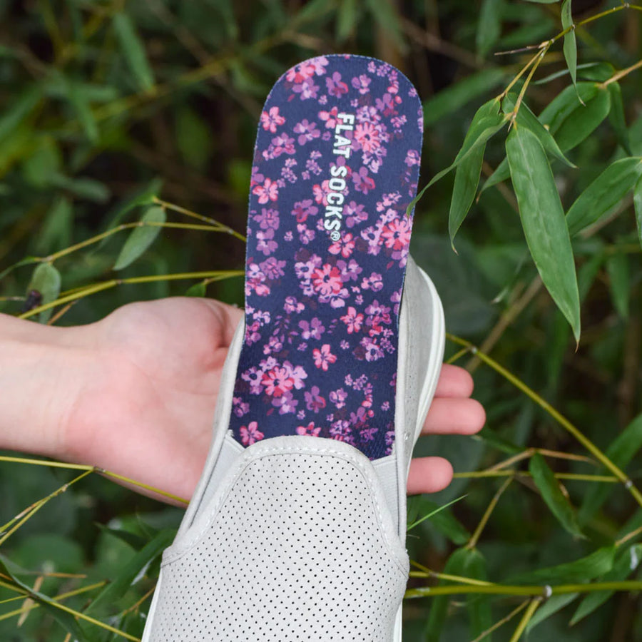 UNISEX FLAT SOCKS MESH | VIOLET THATCHER