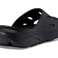 UNISEX HOKA ORA RECOVERY SLIDE 3 | BLACK / BLACK