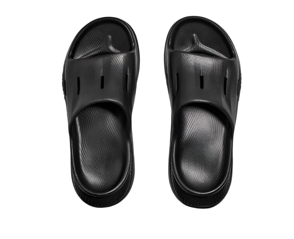 UNISEX HOKA ORA RECOVERY SLIDE 3 | BLACK / BLACK – Randy's Shoes UNISEX HOKA ORA RECOVERY SLIDE 3 | BLACK / BLACK – Randy's Shoes