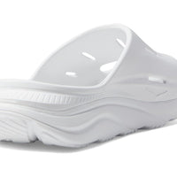 UNISEX HOKA ORA RECOVERY SLIDE 3 | WHITE / WHITE