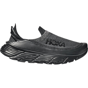 UNISEX HOKA RESTORE TC SLIP ON SHOE | BLACK / BLACK