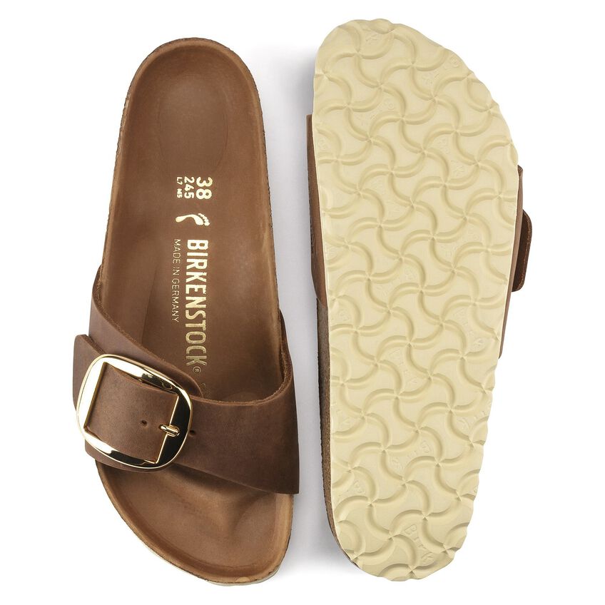 UNISEX BIRKENSTOCK MADRID BIG BUCKLE | COGNAC