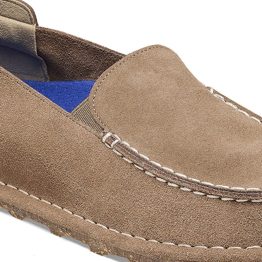 UNISEX BIRKENSTOCK UTTI SLIP ON | GRAY TAUPE