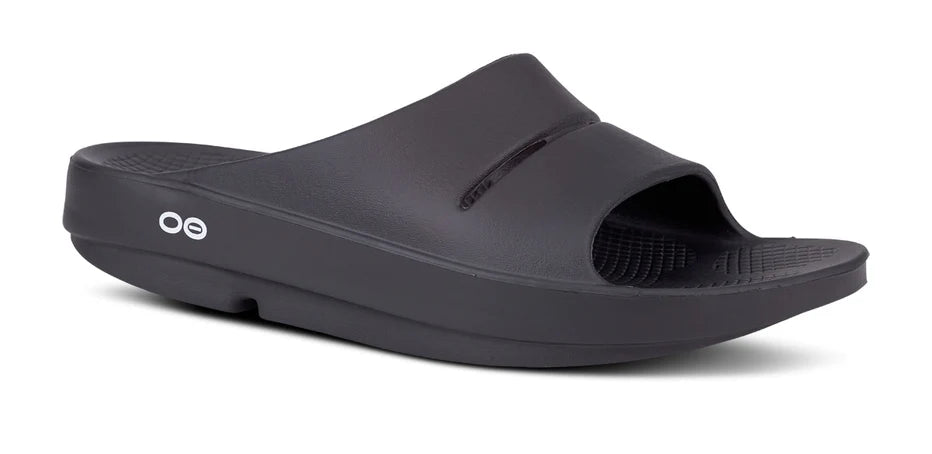 UNISEX OOFOS OOAHH SLIDE | BLACK