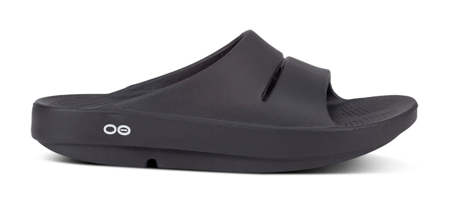 UNISEX OOFOS OOAHH SLIDE | BLACK