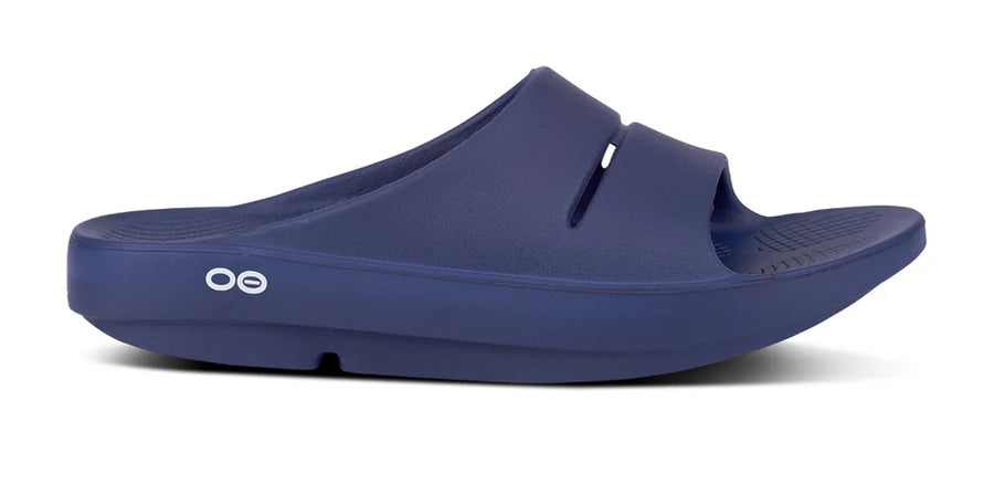 UNISEX OOFOS OOAHH SLIDE | NAVY