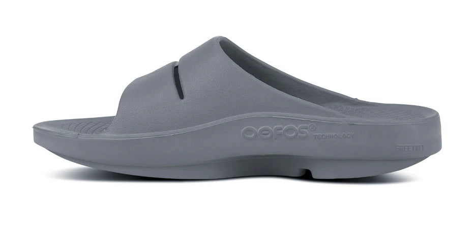 UNISEX OOFOS OOAHH SLIDE | SLATE