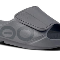 UNISEX OOFOS OOAHH SPORT FLEX SLIDE | SLATE