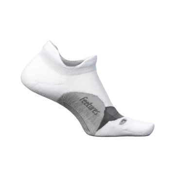 UNISEX FEETURES ELITE LIGHT CUSHION NO SHOW | WHITE
