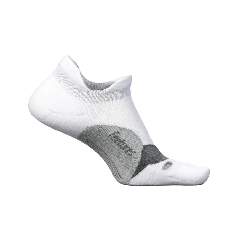 UNISEX FEETURES ELITE LIGHT CUSHION NO SHOW | WHITE
