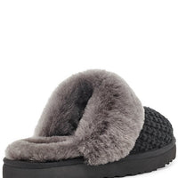 WOMEN'S UGG COZY KNIT SLIPPER | BLACK
