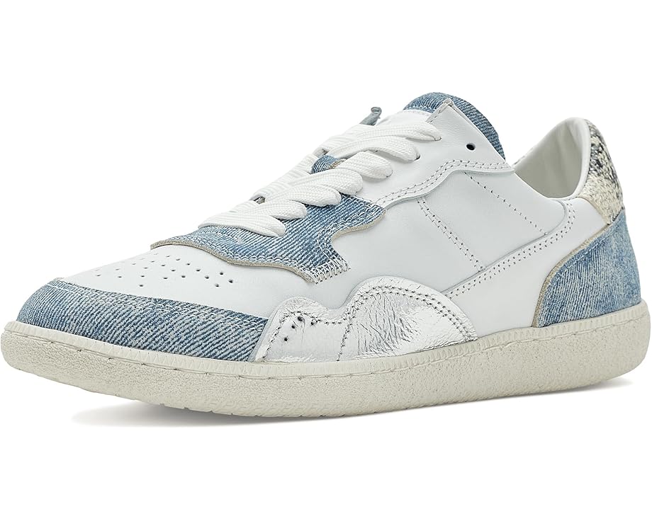 WOMEN'S VANELI PARIS SNEAKER | WHITE NAPPA | JEANS VELOUR