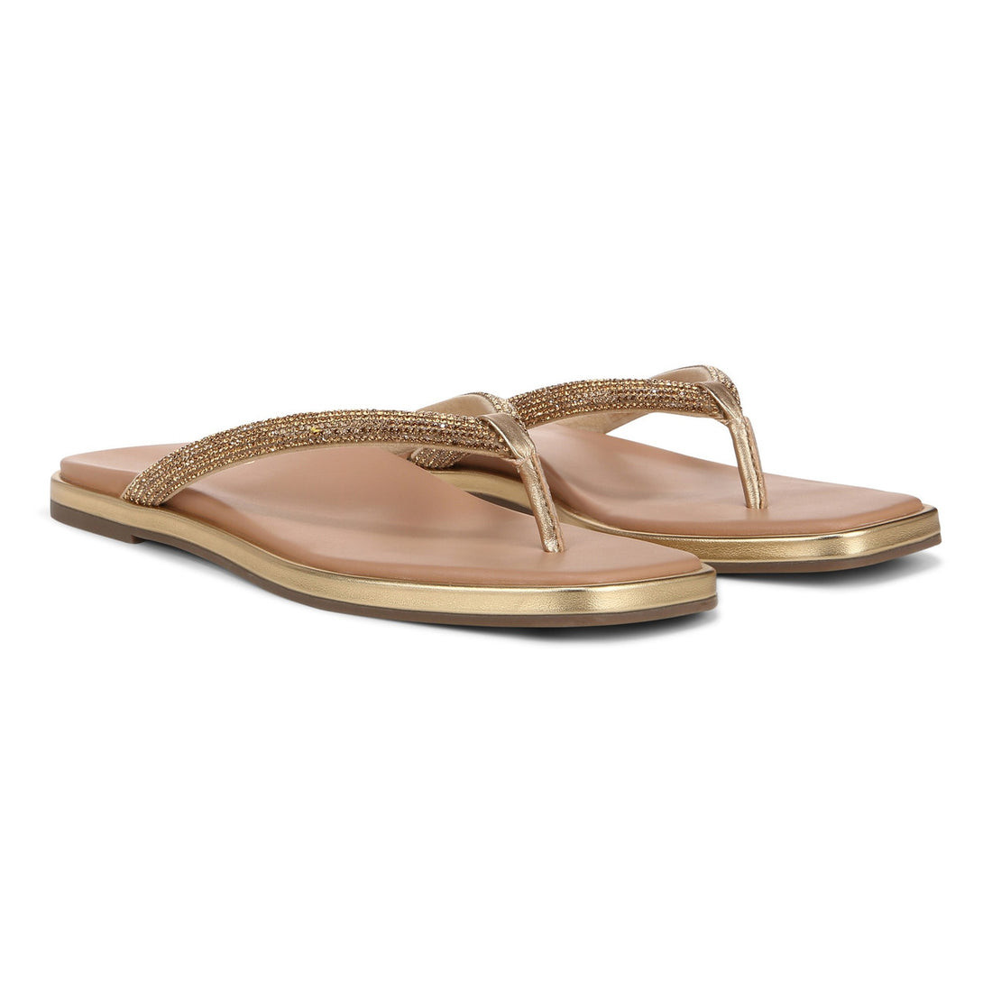 WOMEN'S VIONIC VISTA SHINE SANDAL | GOLD LEATHER