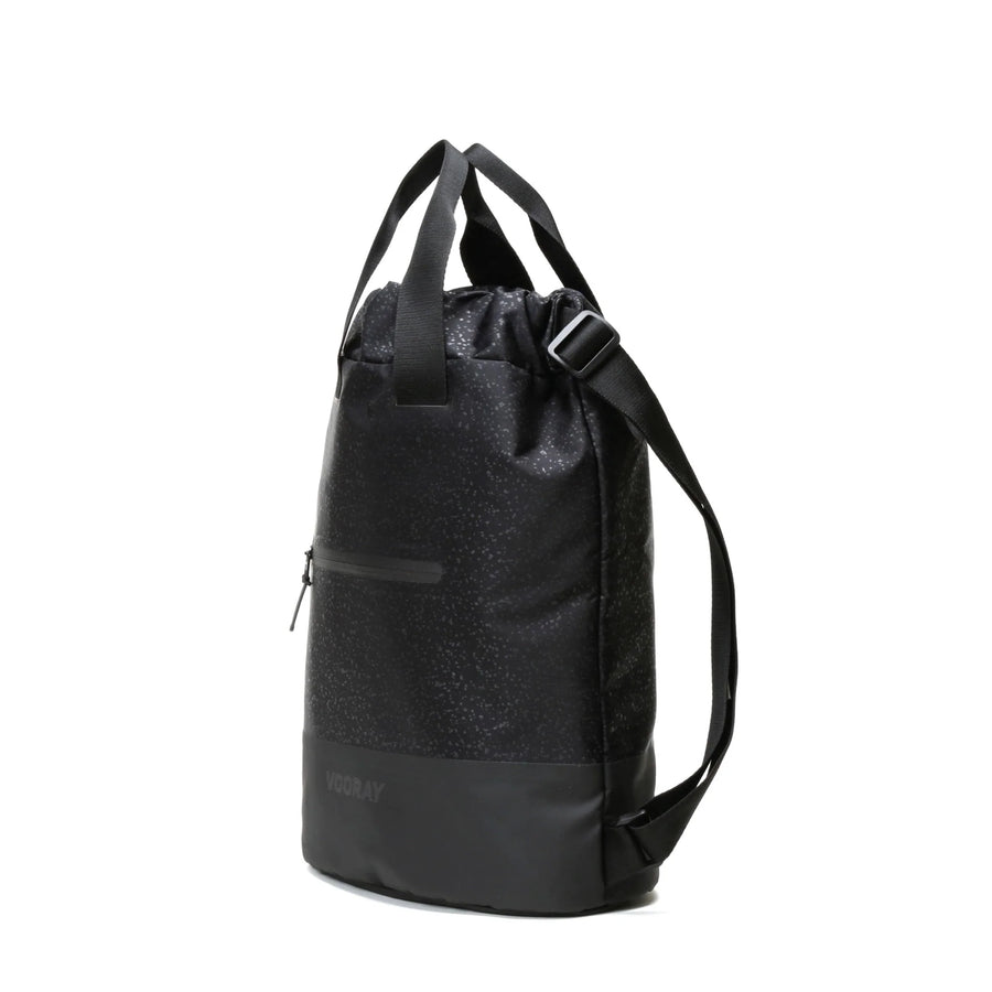 VOORAY FLEX CINCH BACKPACK | BLACK FOIL