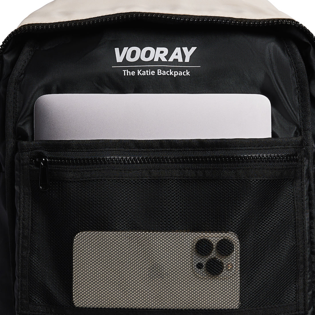 VOORAY KATIE BACKPACK | CAMEL COLOR BLOCK
