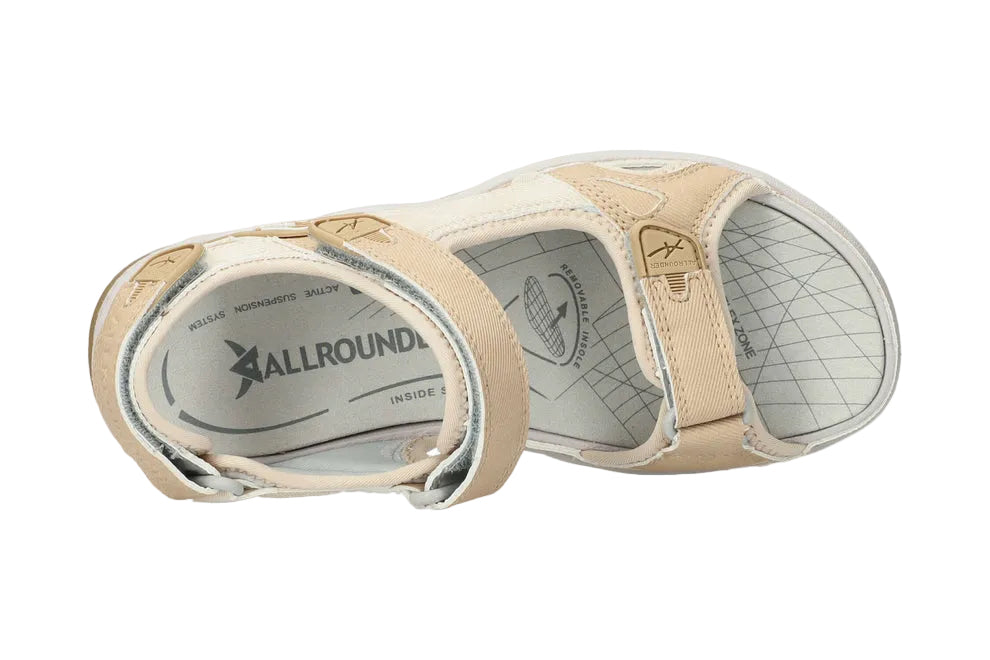 WOMEN'S ALLROUNDER BY MEPHISTO WESTSIDE | IRISH CREAM / CAP GRAY