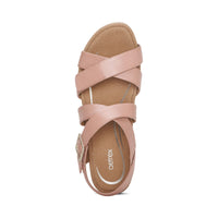 WOMEN'S AETREX ANNA ARCH SUPPORT WEDGE | ROSE