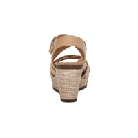 WOMEN'S AETREX ANNA ARCH SUPPORT WEDGE SANDAL | SAND