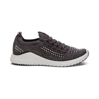 WOMEN'S AETREX CARLY SPARKLE SNEAKER | PEWTER