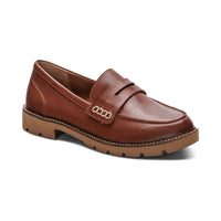 WOMEN'S AETREX COLLETTE LOAFER | COGNAC