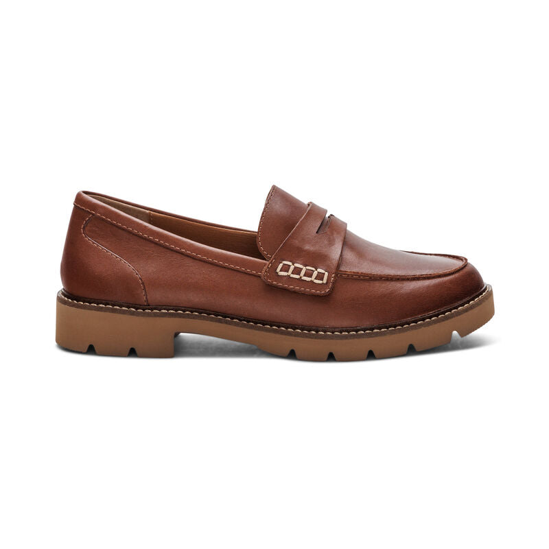 WOMEN'S AETREX COLLETTE LOAFER | COGNAC