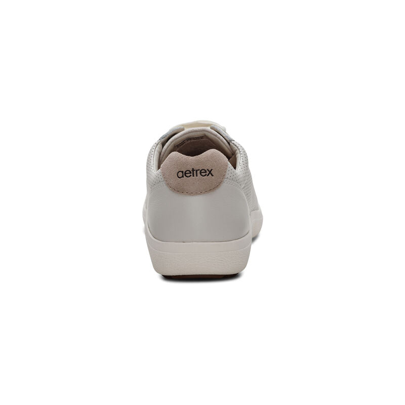 WOMEN'S AETREX COURTNEY SNEAKER | CHALK