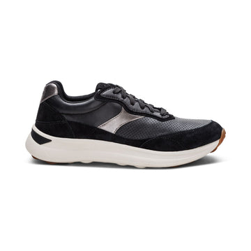 WOMEN'S AETREX EMILY SNEAKER | BLACK