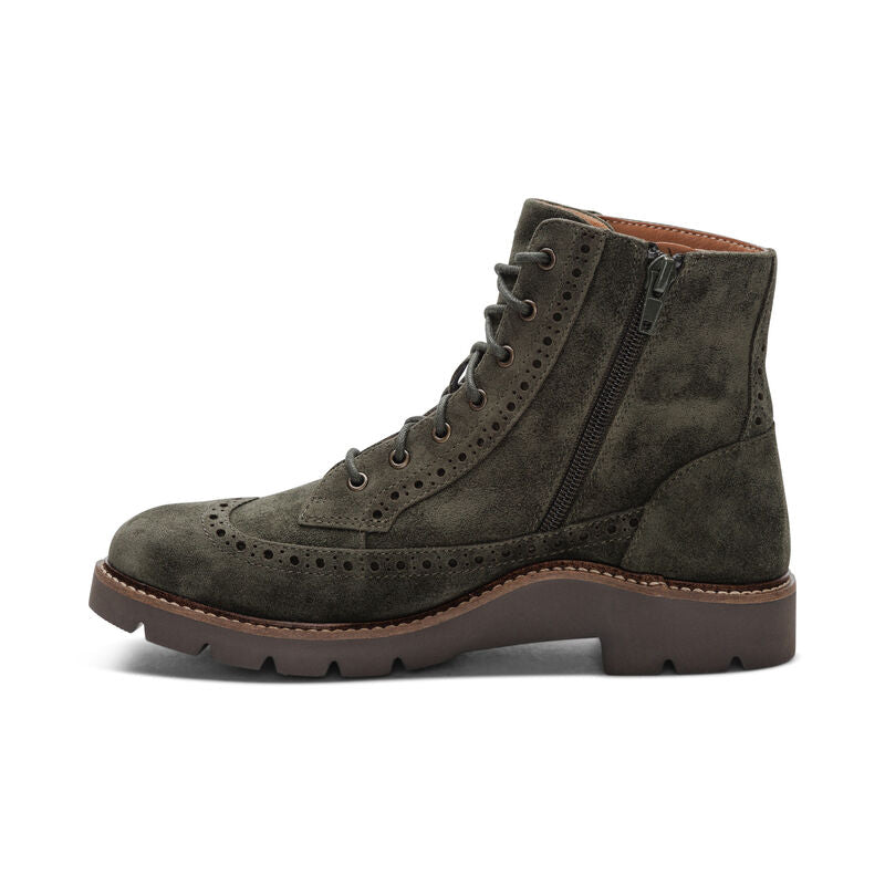 WOMEN'S AETREX MARGOT BOOT | DARK GREEN