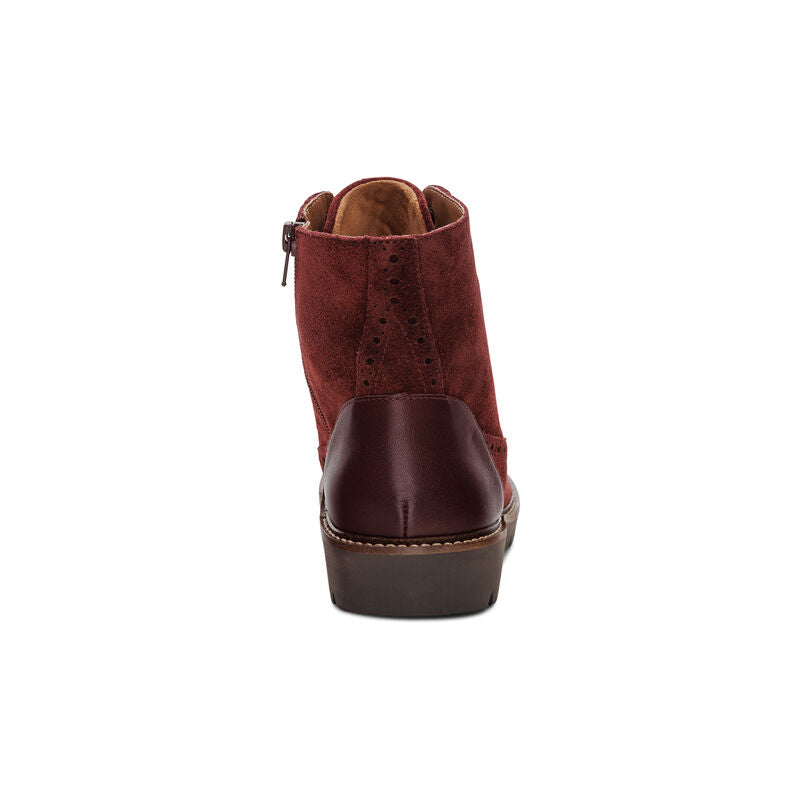 WOMEN'S AETREX MARGOT BOOT | DARK RED