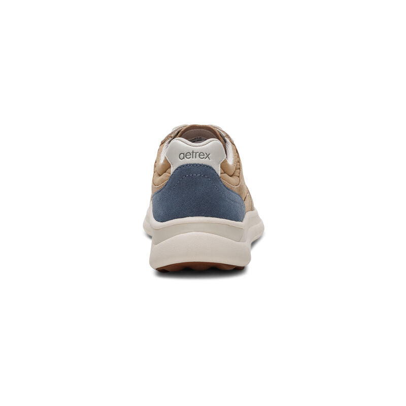 WOMEN'S AETREX MOLLY SNEAKER | TAN